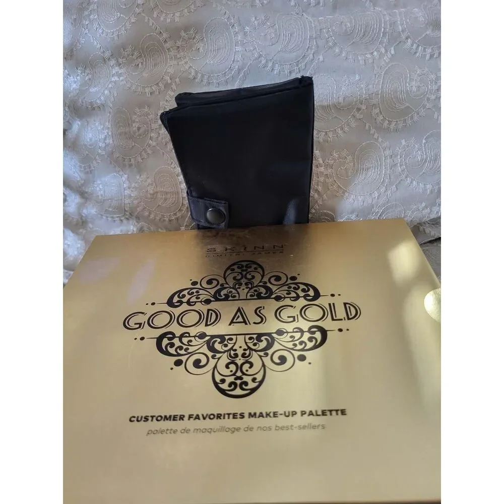 skinn cosmetics good as gold kit /palette color description